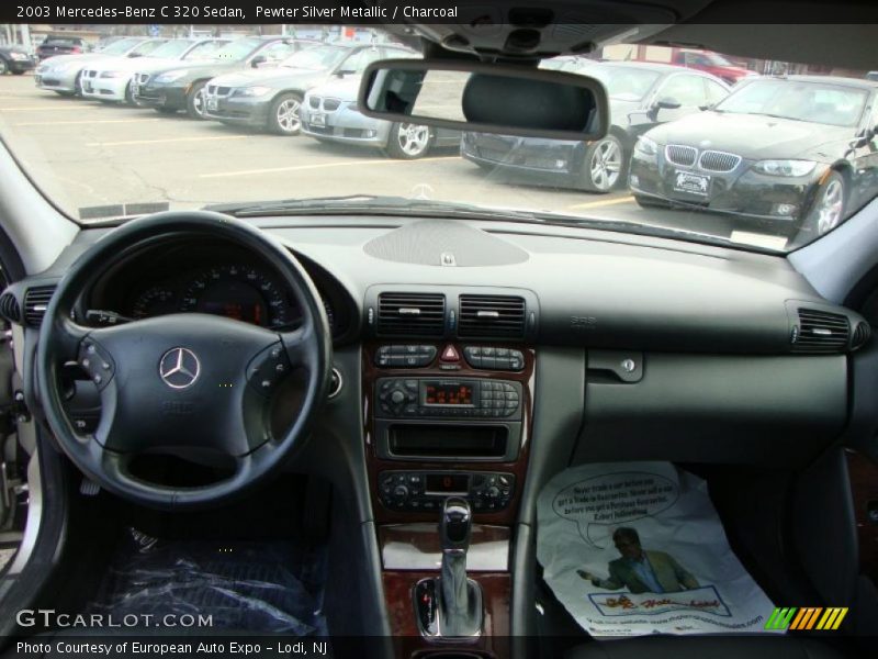 Pewter Silver Metallic / Charcoal 2003 Mercedes-Benz C 320 Sedan