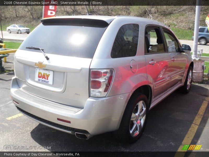 Silverstone Metallic / Ebony 2008 Chevrolet Equinox Sport AWD