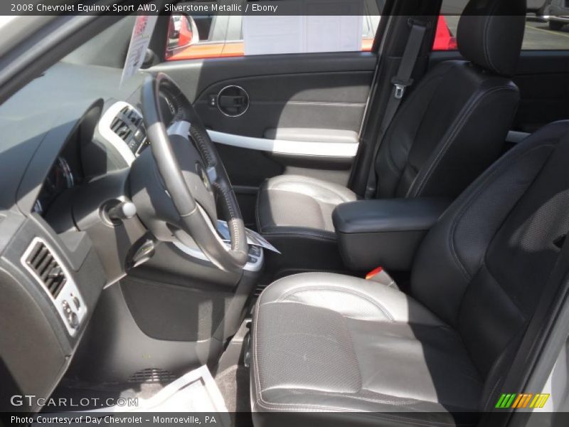 Silverstone Metallic / Ebony 2008 Chevrolet Equinox Sport AWD