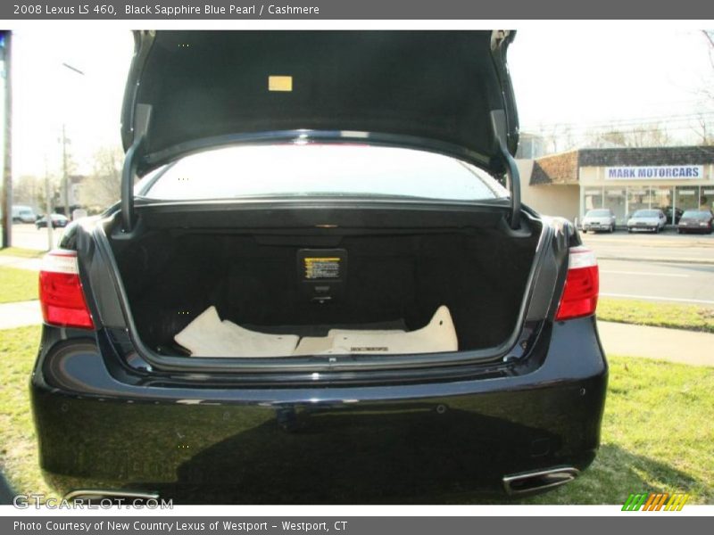 Black Sapphire Blue Pearl / Cashmere 2008 Lexus LS 460