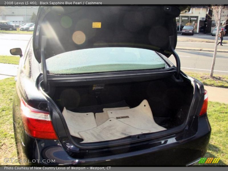 Black Sapphire Blue Pearl / Cashmere 2008 Lexus LS 460