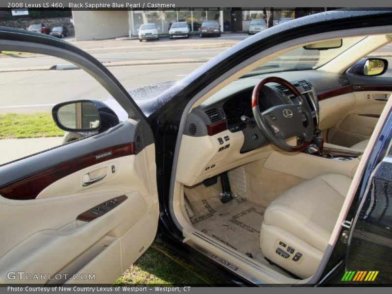 Black Sapphire Blue Pearl / Cashmere 2008 Lexus LS 460