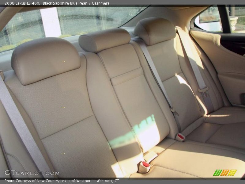 Black Sapphire Blue Pearl / Cashmere 2008 Lexus LS 460