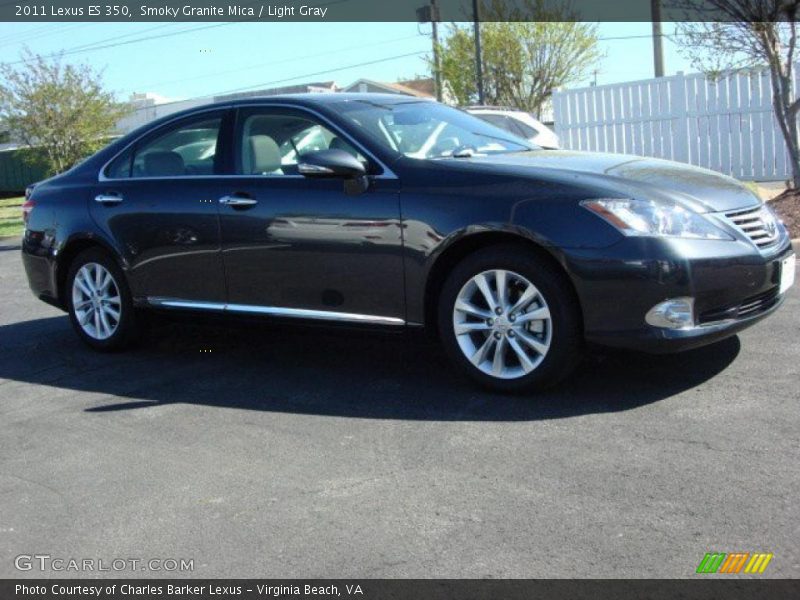 Smoky Granite Mica / Light Gray 2011 Lexus ES 350