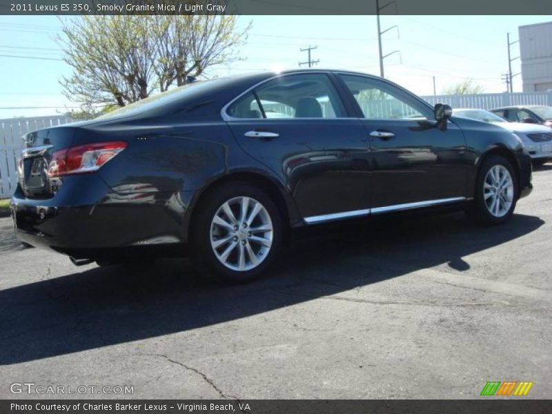 Smoky Granite Mica / Light Gray 2011 Lexus ES 350