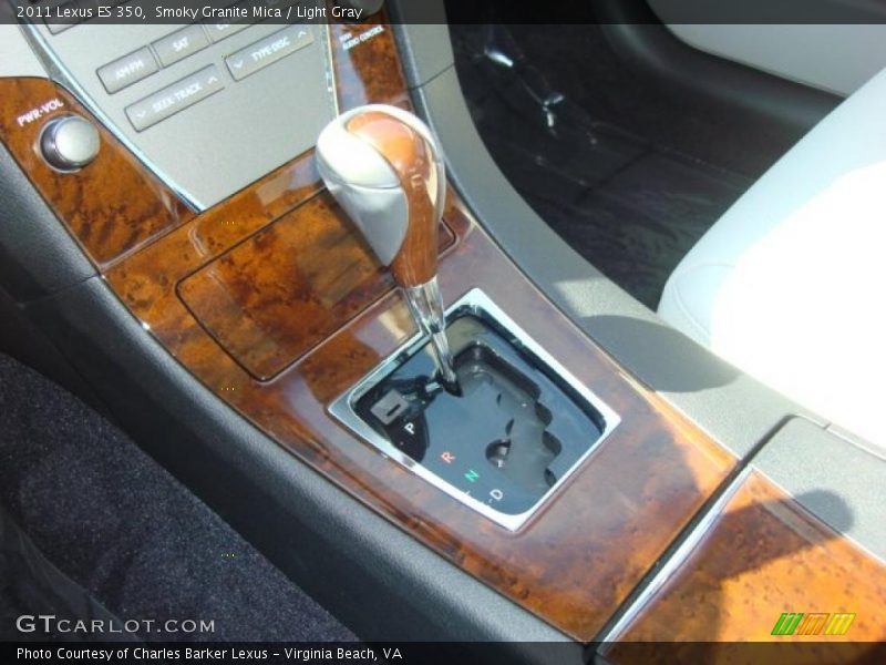 Smoky Granite Mica / Light Gray 2011 Lexus ES 350