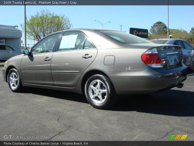 Phantom Gray Pearl / Gray 2005 Toyota Camry LE