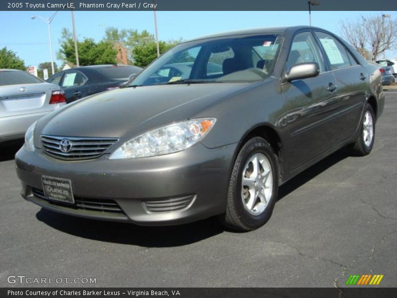 Phantom Gray Pearl / Gray 2005 Toyota Camry LE