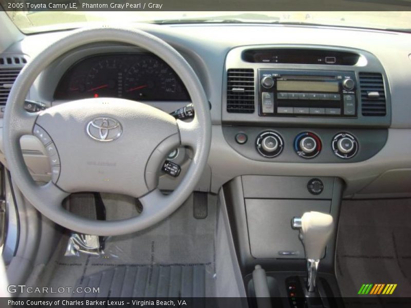 Phantom Gray Pearl / Gray 2005 Toyota Camry LE