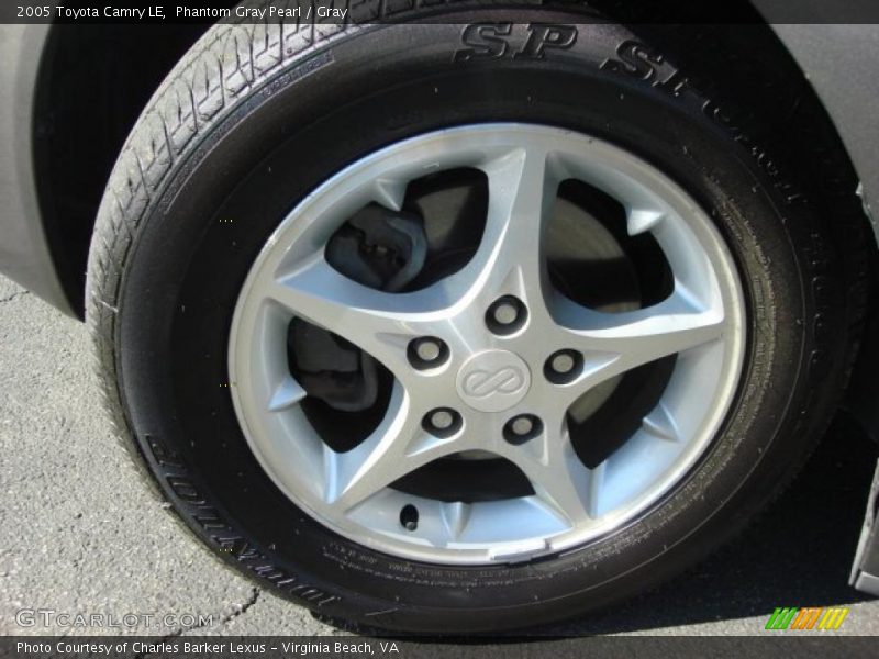Phantom Gray Pearl / Gray 2005 Toyota Camry LE