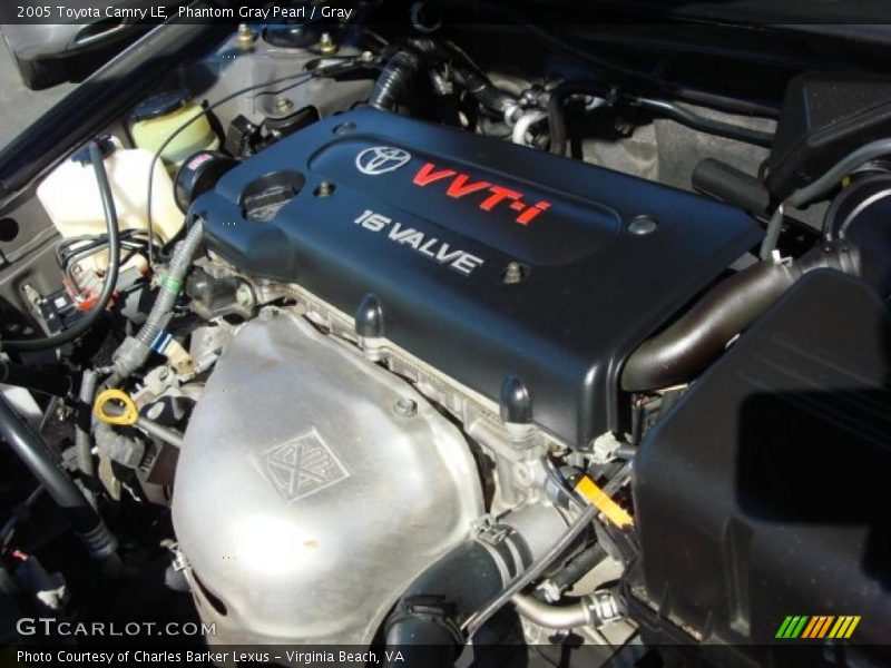 Phantom Gray Pearl / Gray 2005 Toyota Camry LE