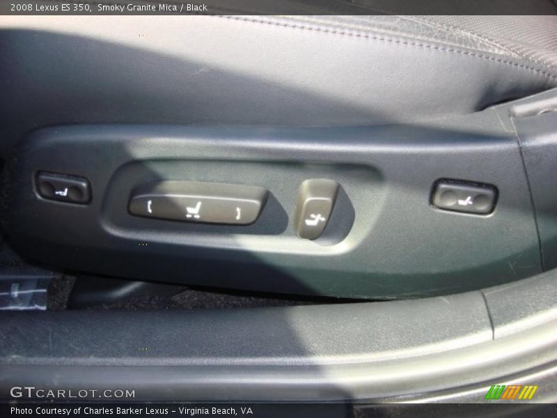 Smoky Granite Mica / Black 2008 Lexus ES 350