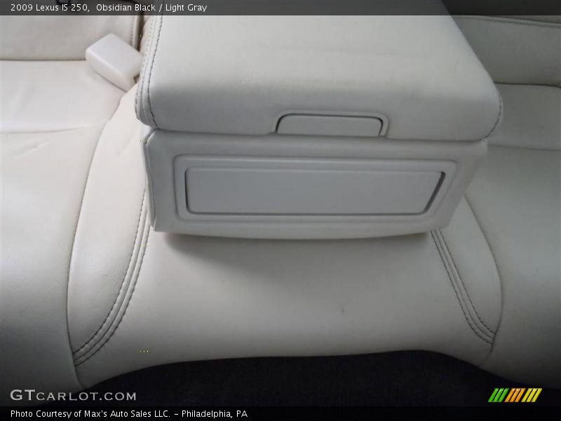 Obsidian Black / Light Gray 2009 Lexus IS 250