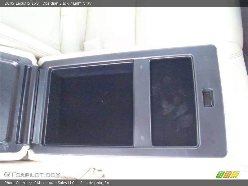 Obsidian Black / Light Gray 2009 Lexus IS 250