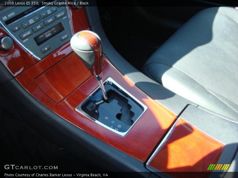 Smoky Granite Mica / Black 2008 Lexus ES 350