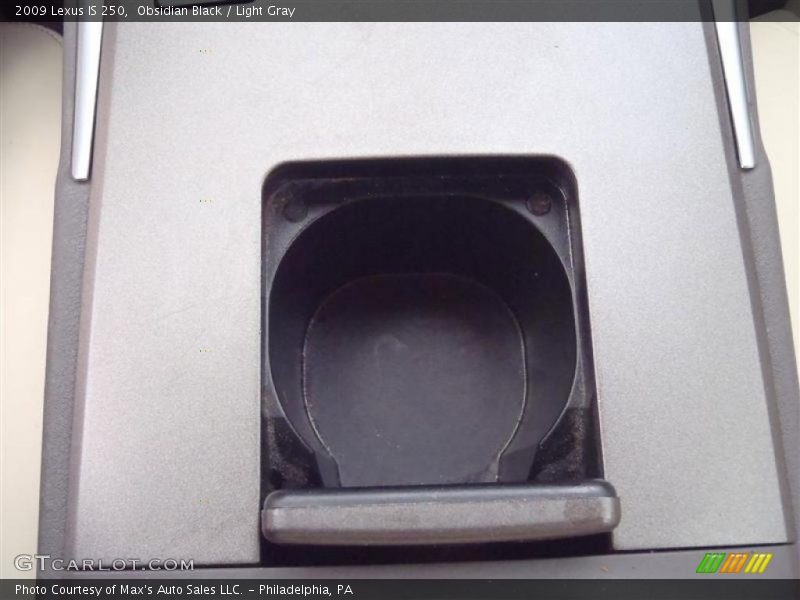 Obsidian Black / Light Gray 2009 Lexus IS 250