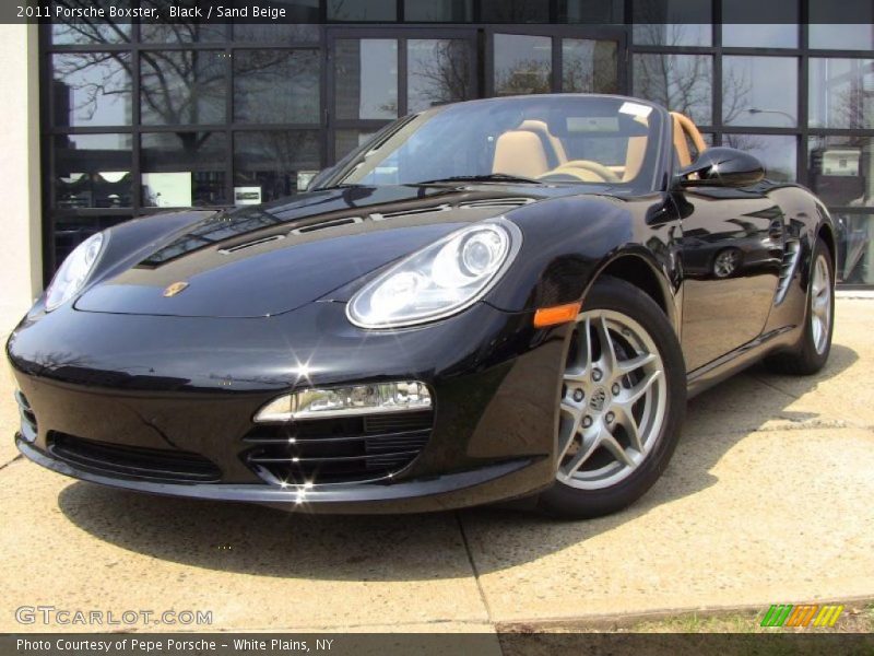 Black / Sand Beige 2011 Porsche Boxster