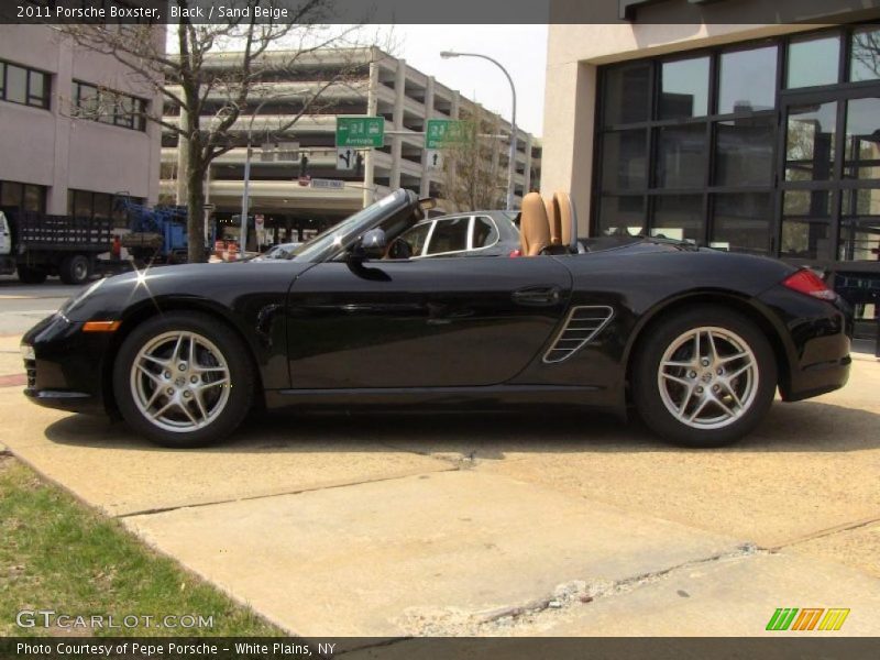 Black / Sand Beige 2011 Porsche Boxster