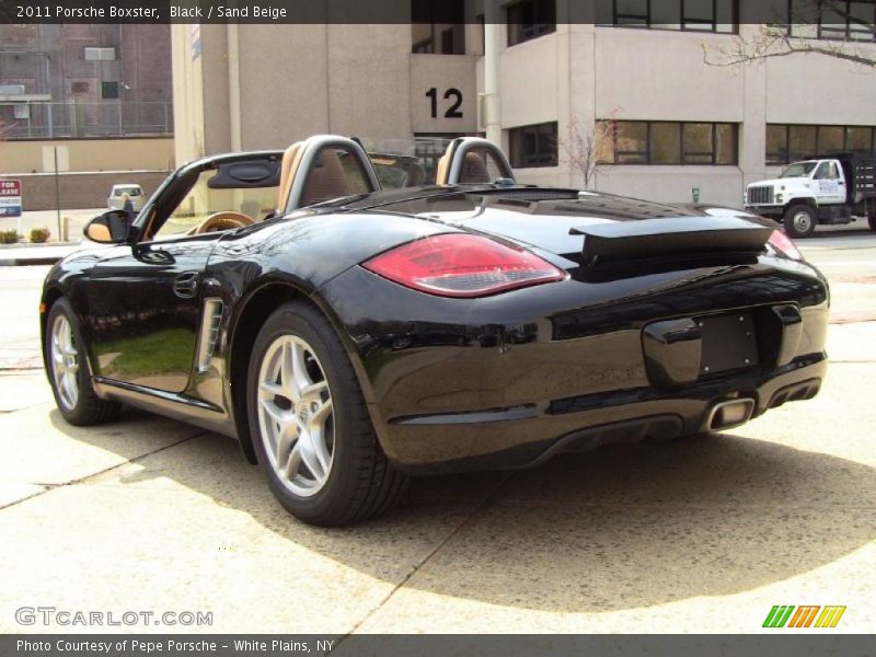 Black / Sand Beige 2011 Porsche Boxster