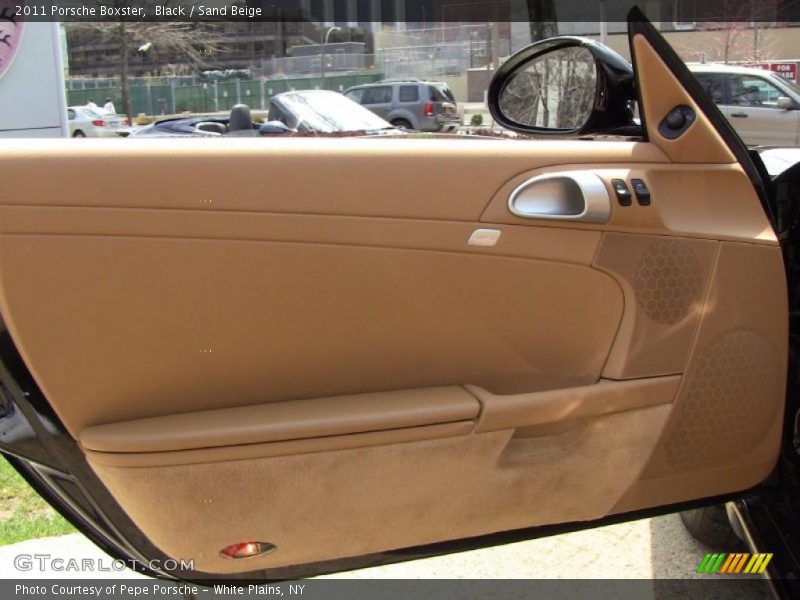 Black / Sand Beige 2011 Porsche Boxster