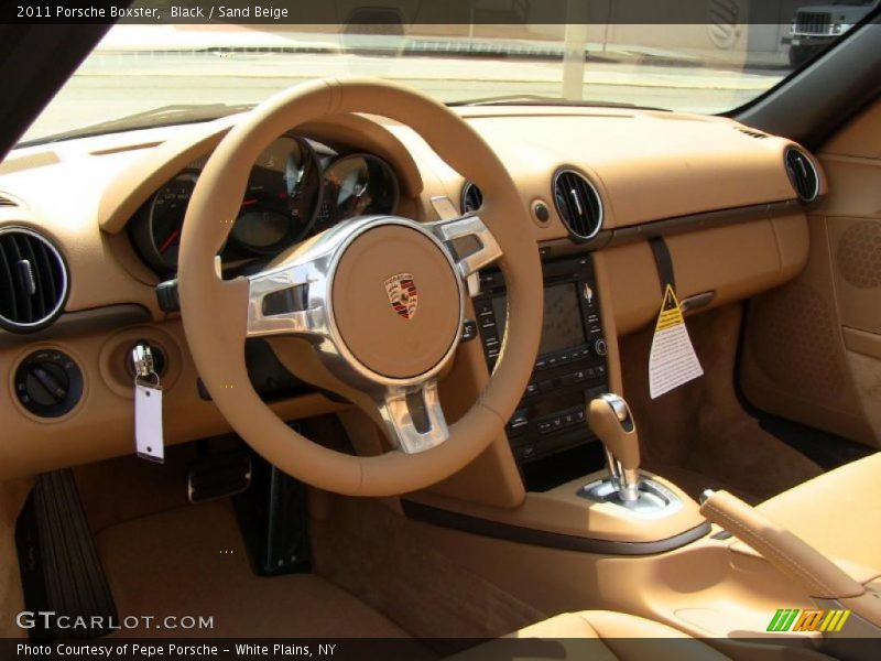 Black / Sand Beige 2011 Porsche Boxster