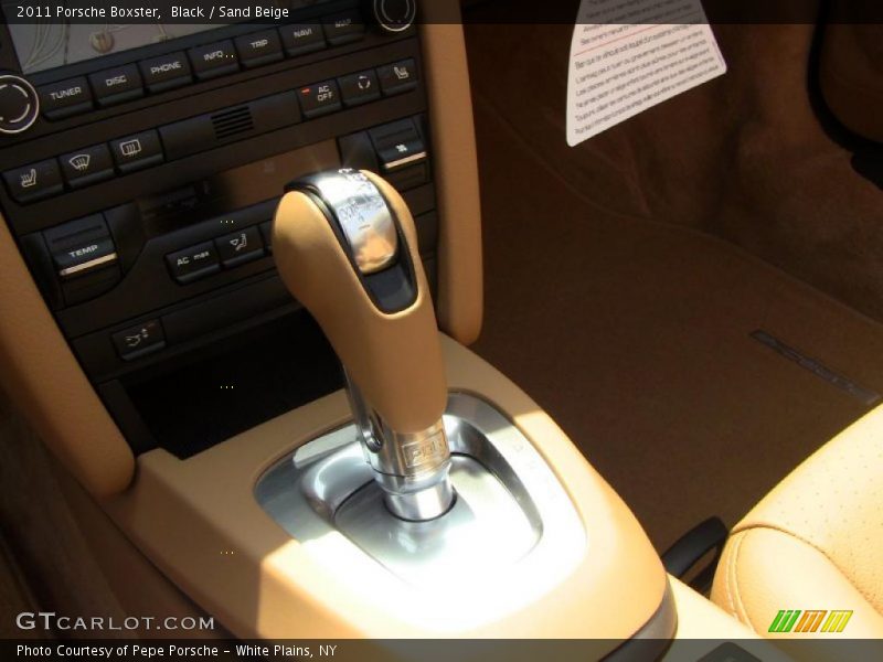 Black / Sand Beige 2011 Porsche Boxster
