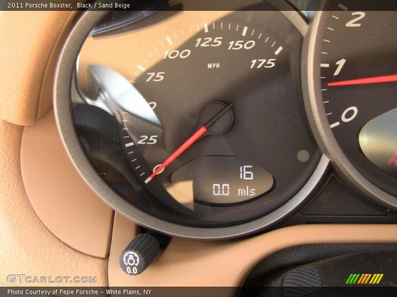 Black / Sand Beige 2011 Porsche Boxster