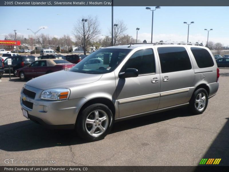 Silverstone Metallic / Medium Gray 2005 Chevrolet Uplander LS