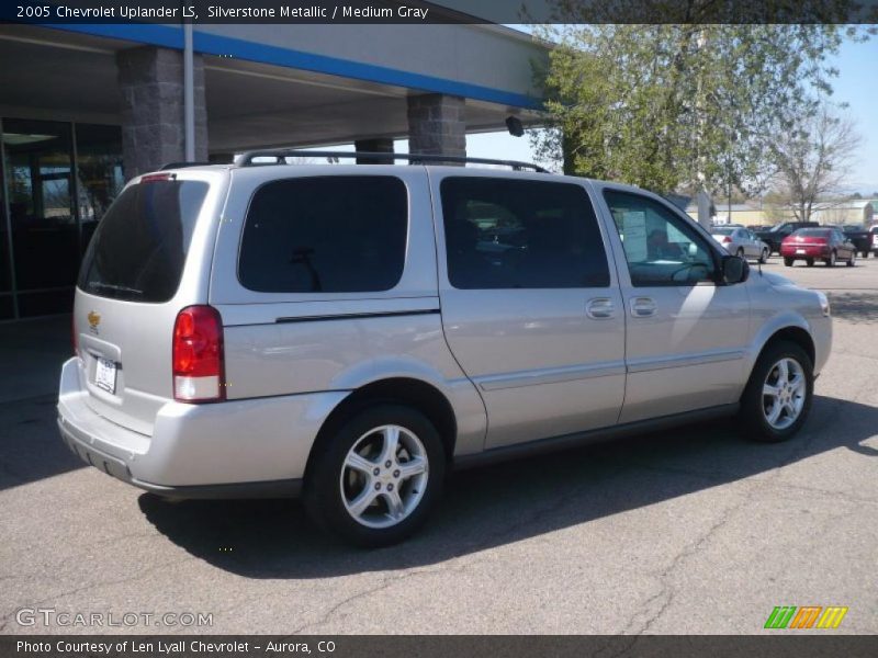 Silverstone Metallic / Medium Gray 2005 Chevrolet Uplander LS