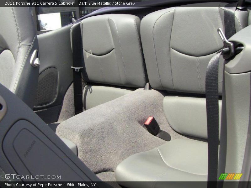  2011 911 Carrera S Cabriolet Stone Grey Interior