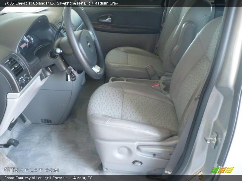 Silverstone Metallic / Medium Gray 2005 Chevrolet Uplander LS