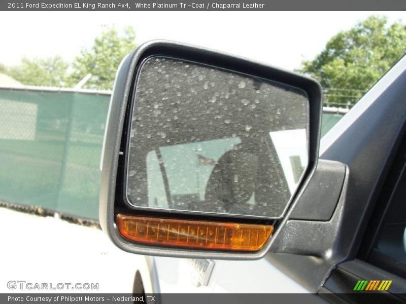 White Platinum Tri-Coat / Chaparral Leather 2011 Ford Expedition EL King Ranch 4x4