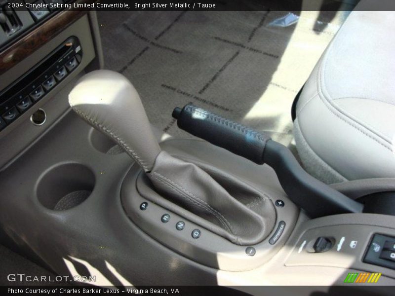 Bright Silver Metallic / Taupe 2004 Chrysler Sebring Limited Convertible
