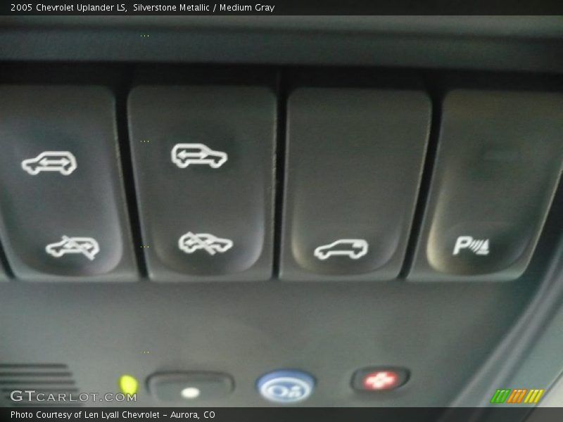 Silverstone Metallic / Medium Gray 2005 Chevrolet Uplander LS