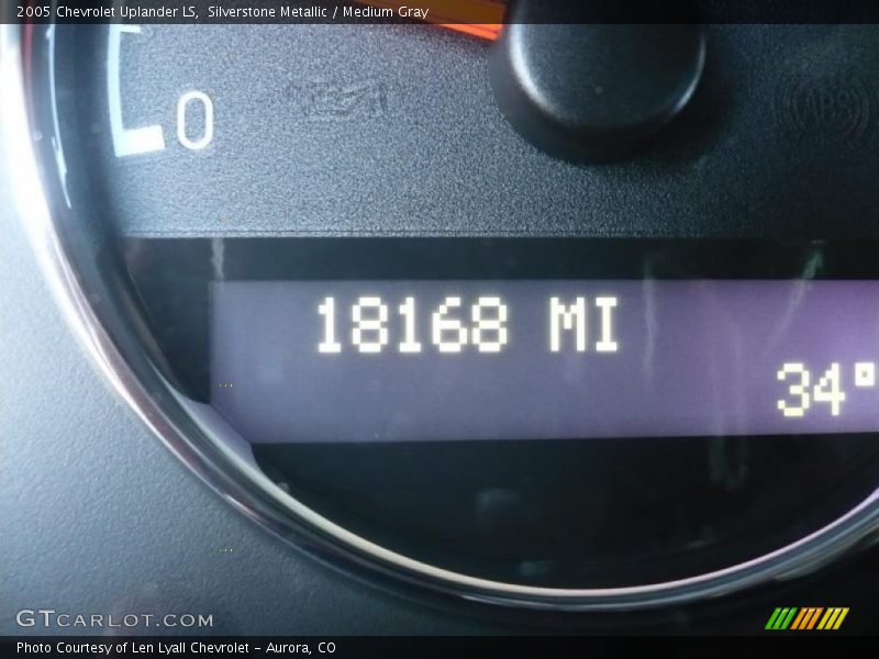 Silverstone Metallic / Medium Gray 2005 Chevrolet Uplander LS