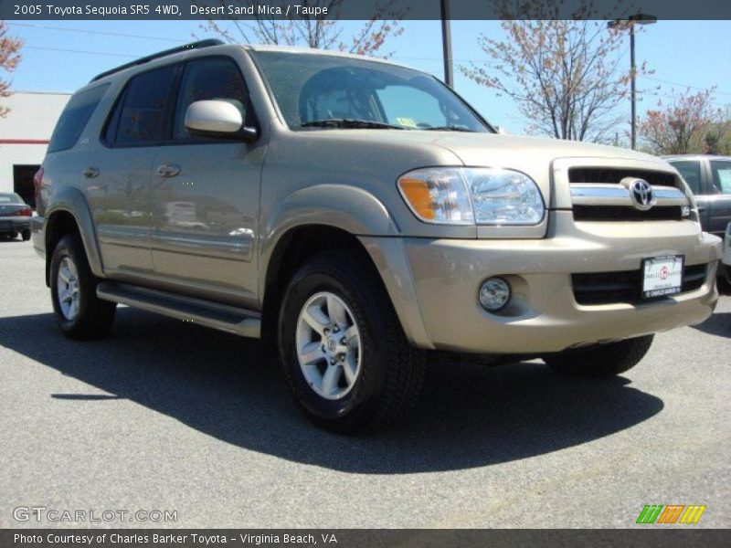 Desert Sand Mica / Taupe 2005 Toyota Sequoia SR5 4WD