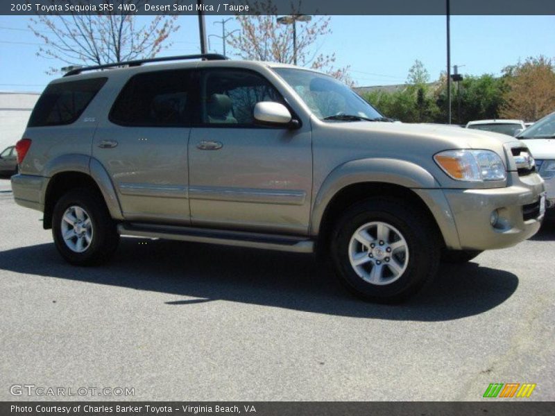 Desert Sand Mica / Taupe 2005 Toyota Sequoia SR5 4WD