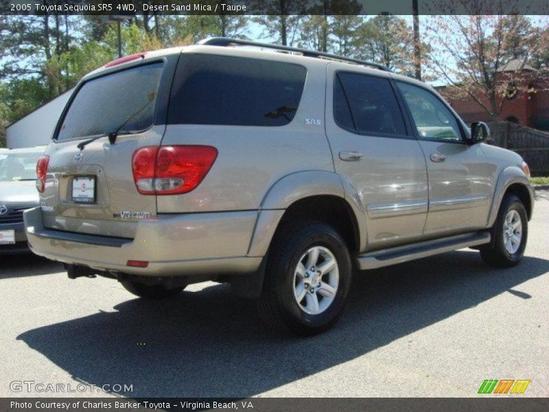 Desert Sand Mica / Taupe 2005 Toyota Sequoia SR5 4WD