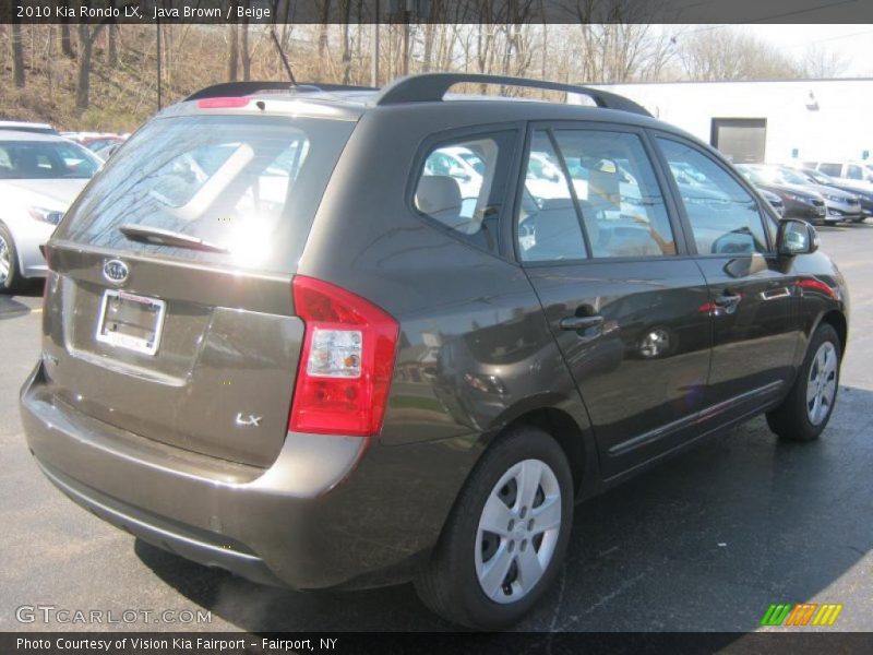 Java Brown / Beige 2010 Kia Rondo LX