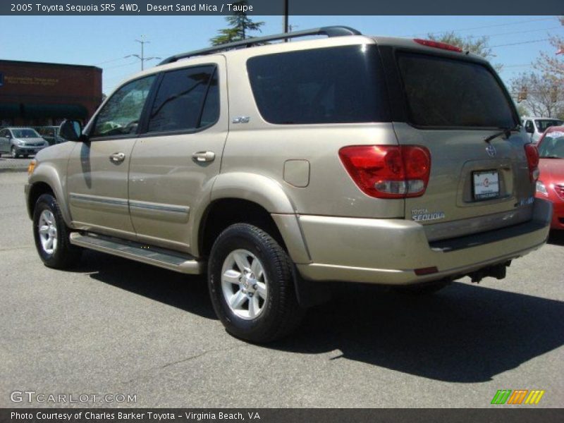 Desert Sand Mica / Taupe 2005 Toyota Sequoia SR5 4WD