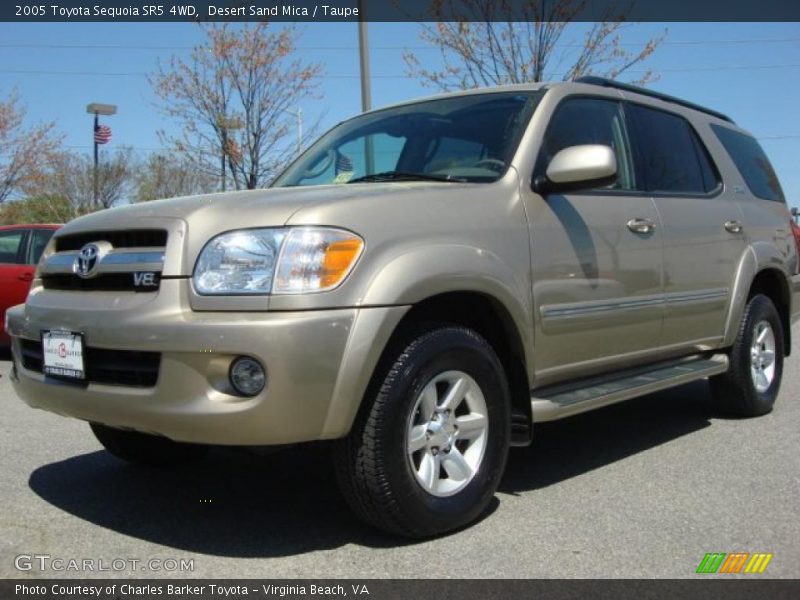 Desert Sand Mica / Taupe 2005 Toyota Sequoia SR5 4WD