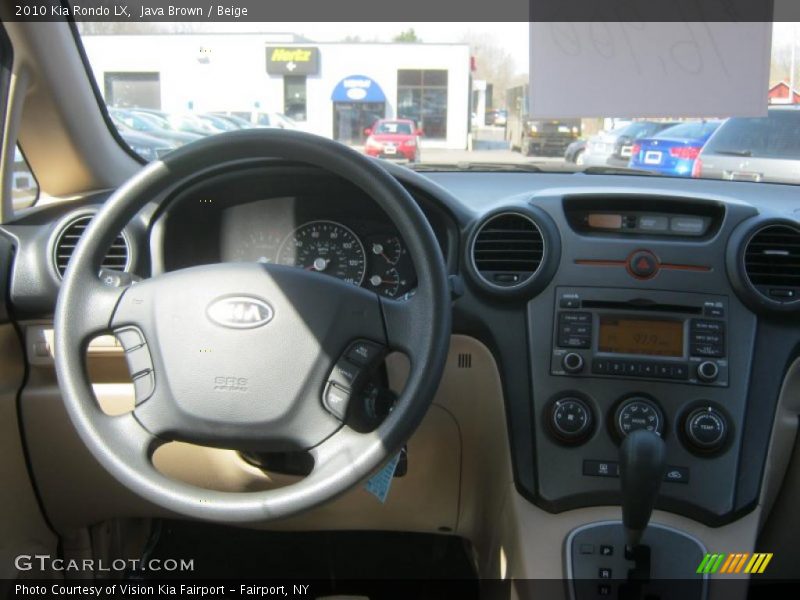 Java Brown / Beige 2010 Kia Rondo LX