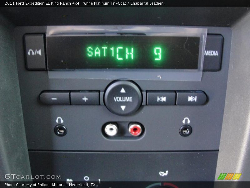 White Platinum Tri-Coat / Chaparral Leather 2011 Ford Expedition EL King Ranch 4x4