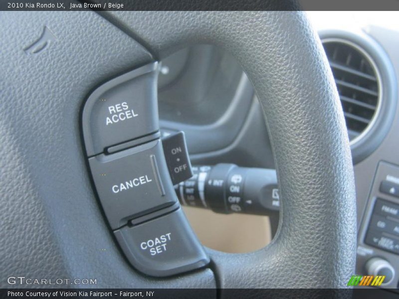 Java Brown / Beige 2010 Kia Rondo LX