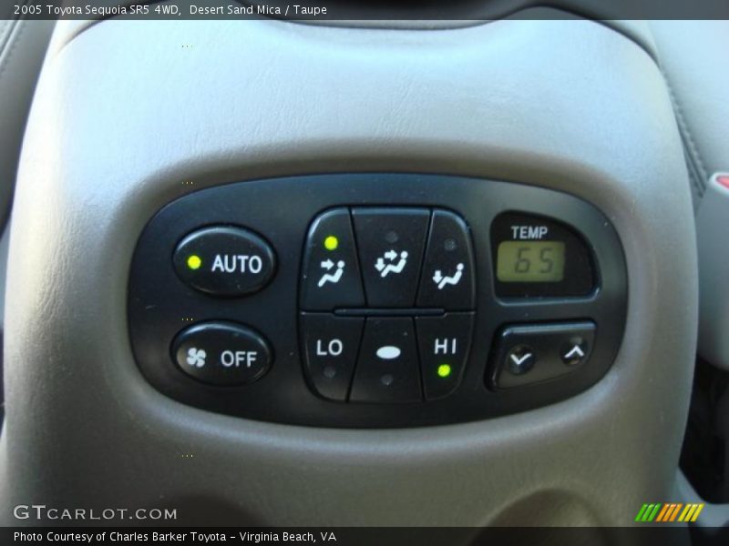 Desert Sand Mica / Taupe 2005 Toyota Sequoia SR5 4WD