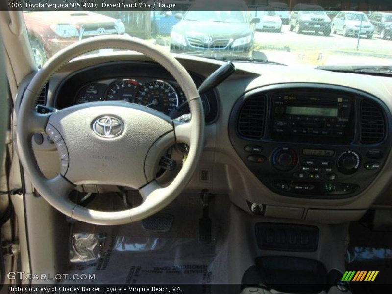 Desert Sand Mica / Taupe 2005 Toyota Sequoia SR5 4WD