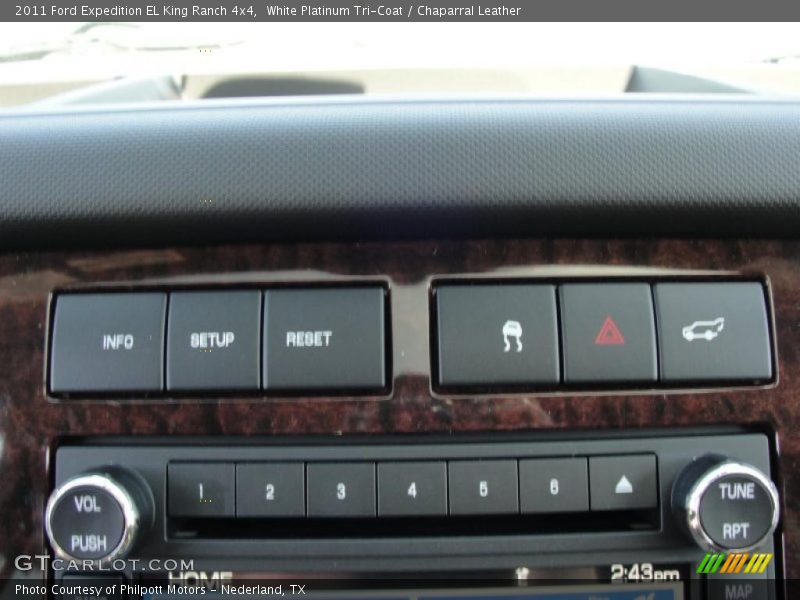 Controls of 2011 Expedition EL King Ranch 4x4
