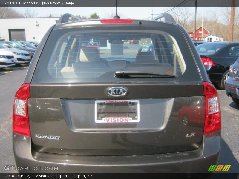 Java Brown / Beige 2010 Kia Rondo LX
