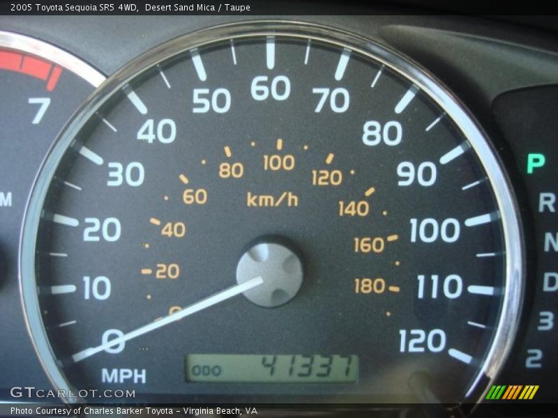 Desert Sand Mica / Taupe 2005 Toyota Sequoia SR5 4WD