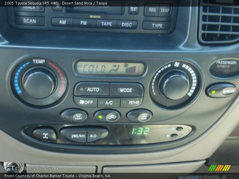 Desert Sand Mica / Taupe 2005 Toyota Sequoia SR5 4WD